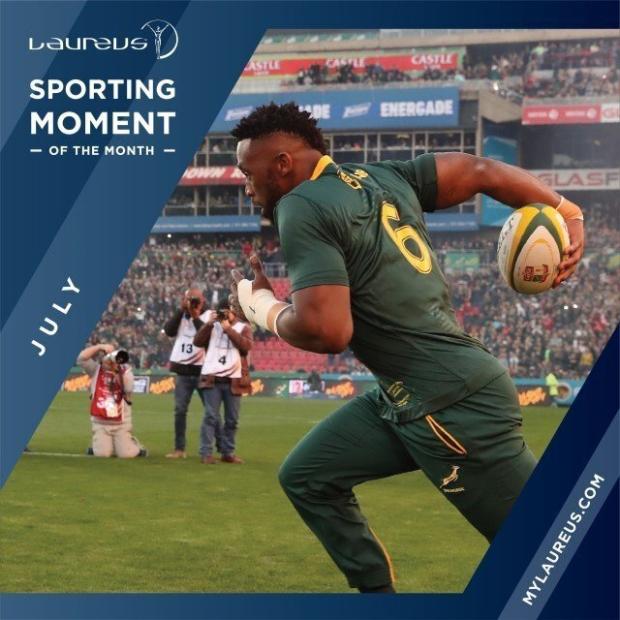 More accolades for Bok skipper