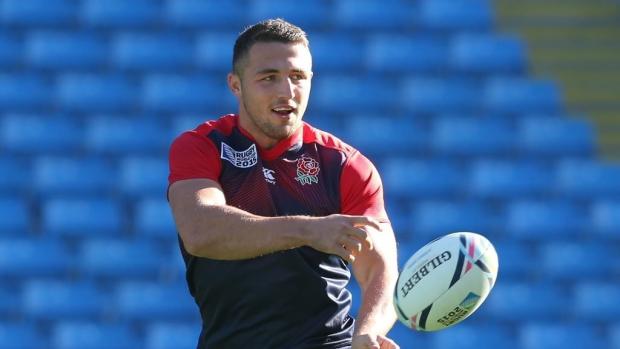 Sam Burgess during World Cup 15