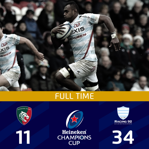 Leicester Tigers v Racing