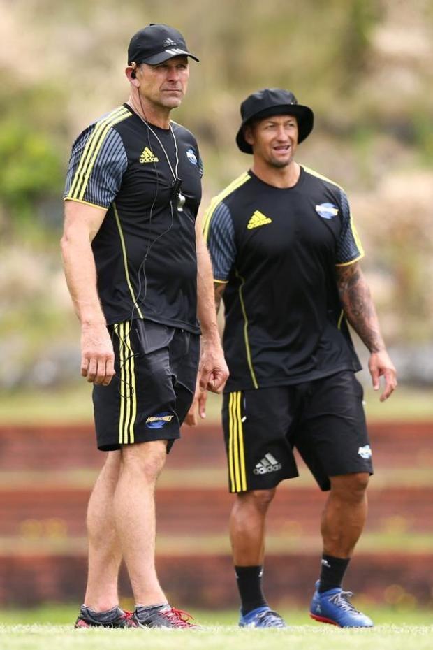 Carlos Spencer and John Plumtree
