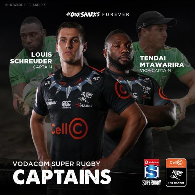 Louis Schreuder and Tendai Mtwarira