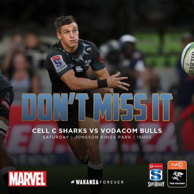 Sharks v Bulls banner 