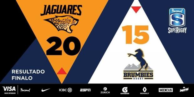 Jaguares v Brumbies full-time