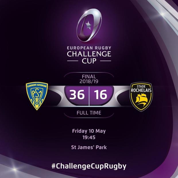 Clermont v La Rochelle full-time
