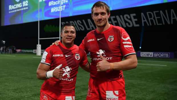 Cheslin Kolbe and Rynhardt Elstadt Toulouse 2019