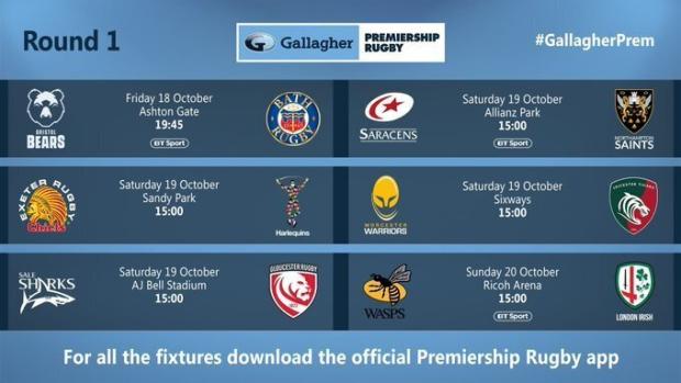 Premiership Round One