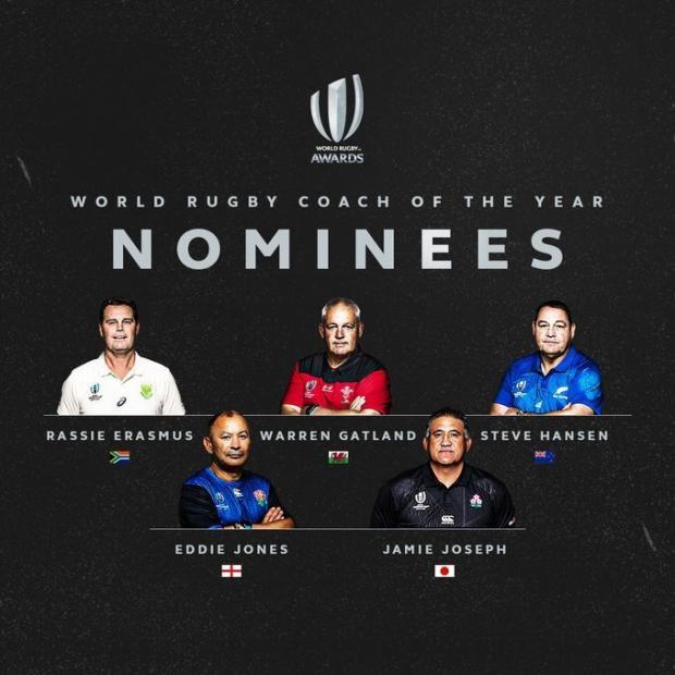 2019 nominees for coach of the year