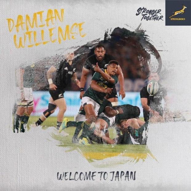 Rassie 'spreading the Bok load'