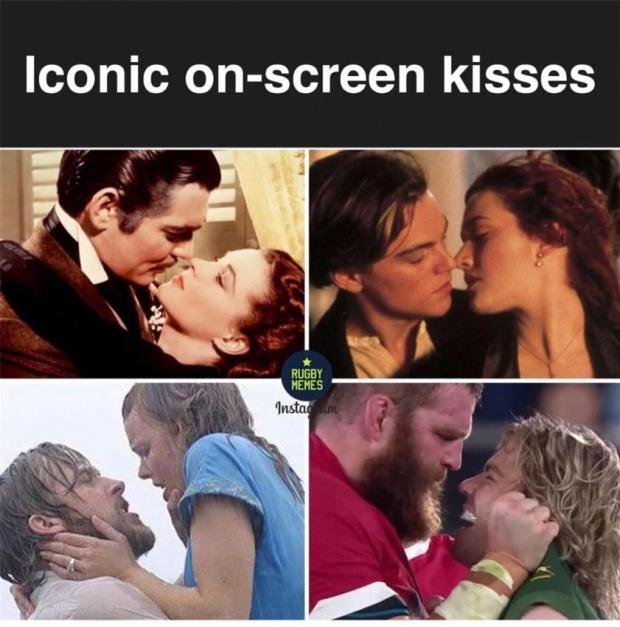 Framous kisses