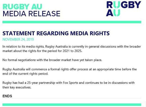 Rugby Australia
