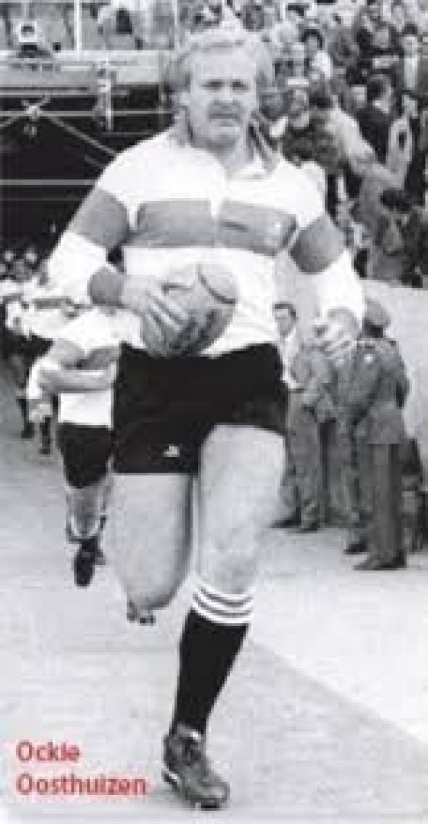 Springbok Ockie Oosthuizen Dies