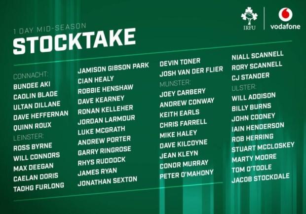 Shock omissions from Farrell's Ireland squad