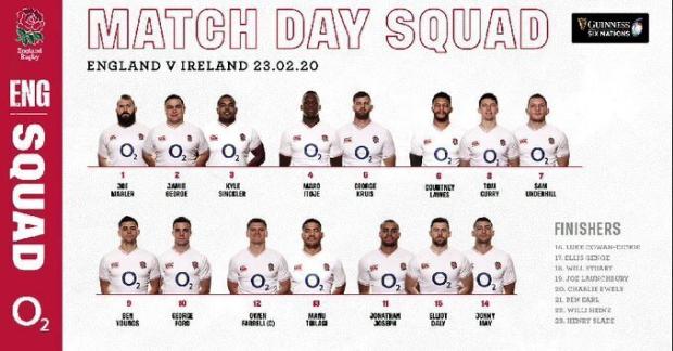 England team
