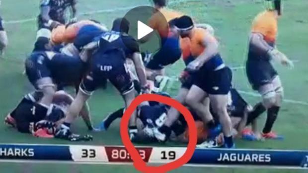 Jaguares thug cited for vicious head stomp