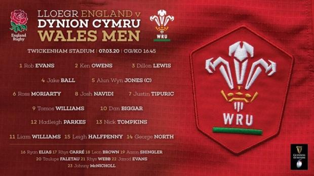 Wales team