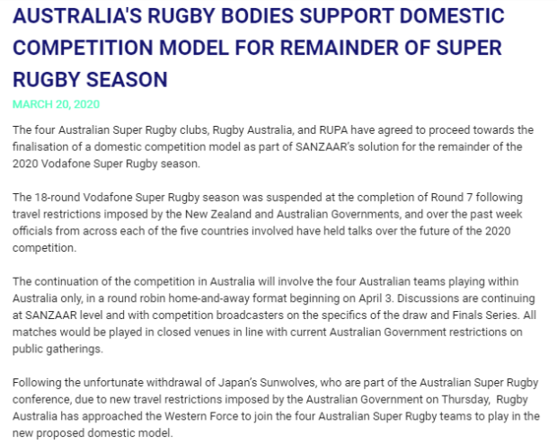 Super Update: New domestic comp