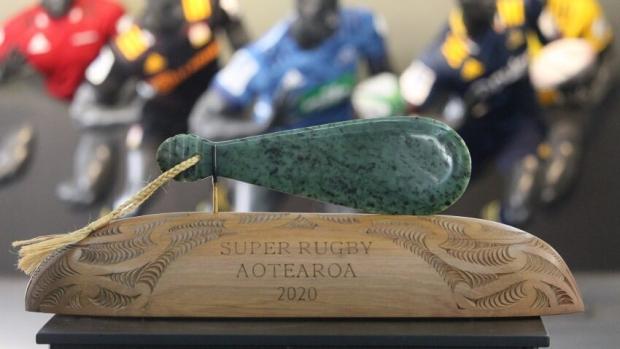 Super Rugby Aotearoa trophy