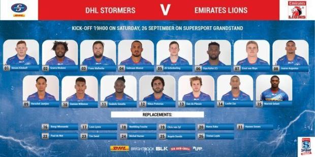 Stormers roll out heavy artillery for Lions