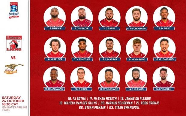 Virus-hit Lions also lose their captain