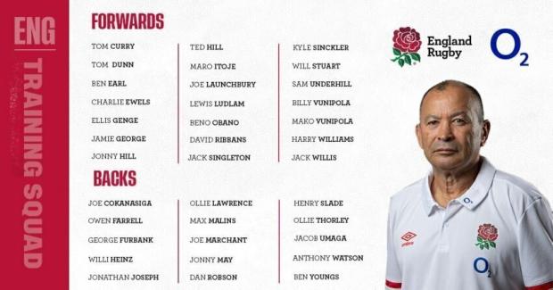 England Six Nations squad