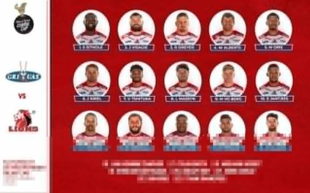 Kriel headlines Lions team to face Griquas