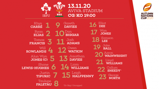 Wales team