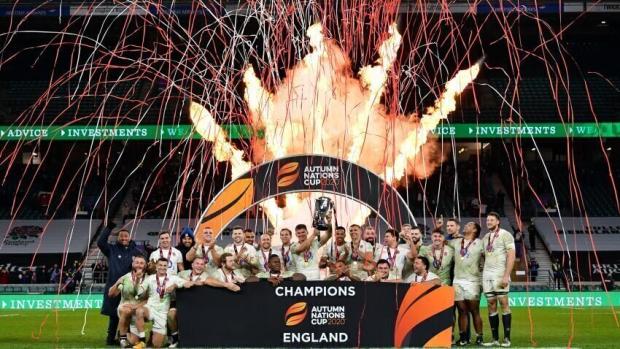 England celebrate