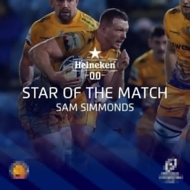 Sam Simmonds MotM