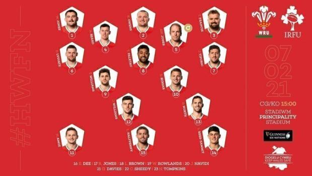Wales team