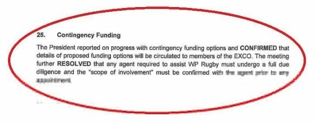 Contingency-funding