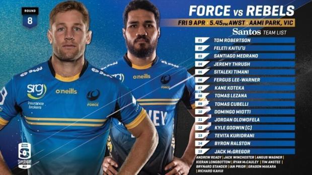 Force team to face Rebels