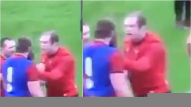 Alun Wyn Jones versus Jake Ball