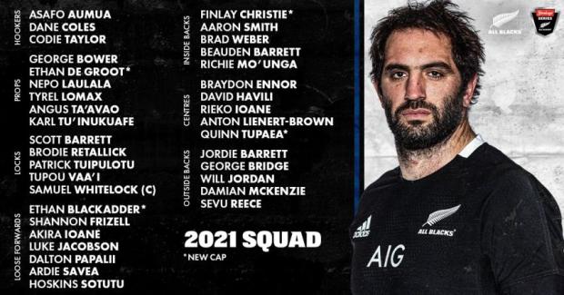 All Blacks get a new captain