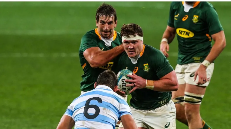 The Springboks will travel to Argentina for World Cup preparations