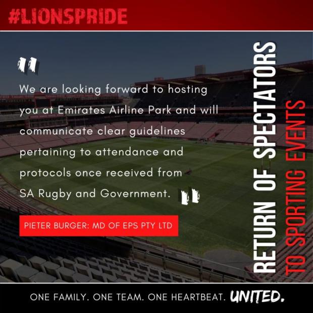 Lions statement
