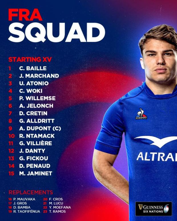 France boss to miss Six Nations opener