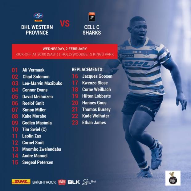 WP to face Sharks