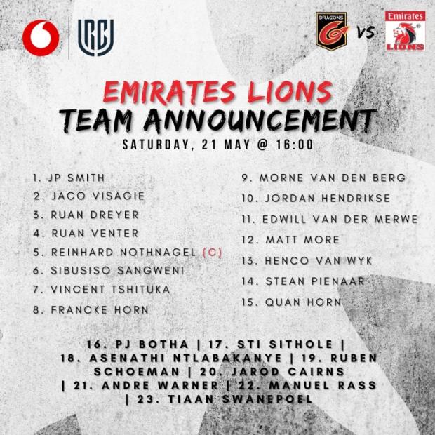 Lions team