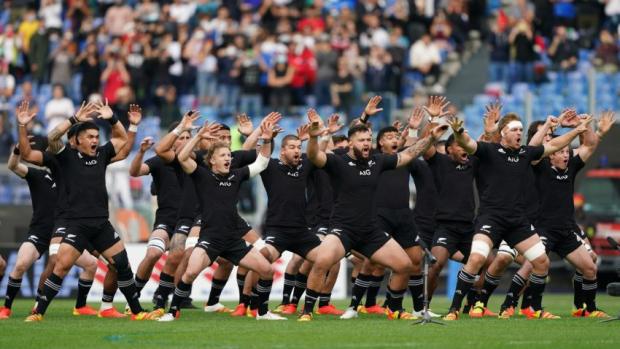 All Blacks haka v Italy 2021