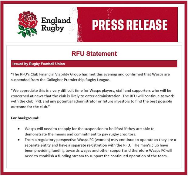 RFU-statement-on-Wasps