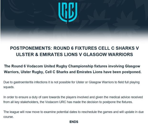 URC-statement-on-postponed-matches