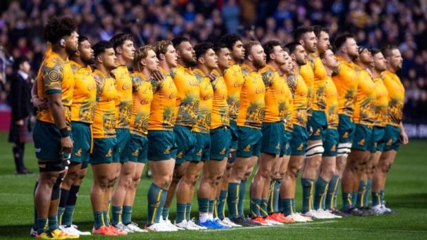 Wallabies team v Scotland 2022