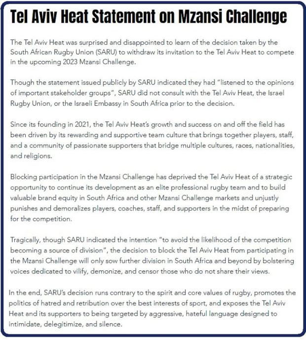 Tel-Aviv-Heat-statement