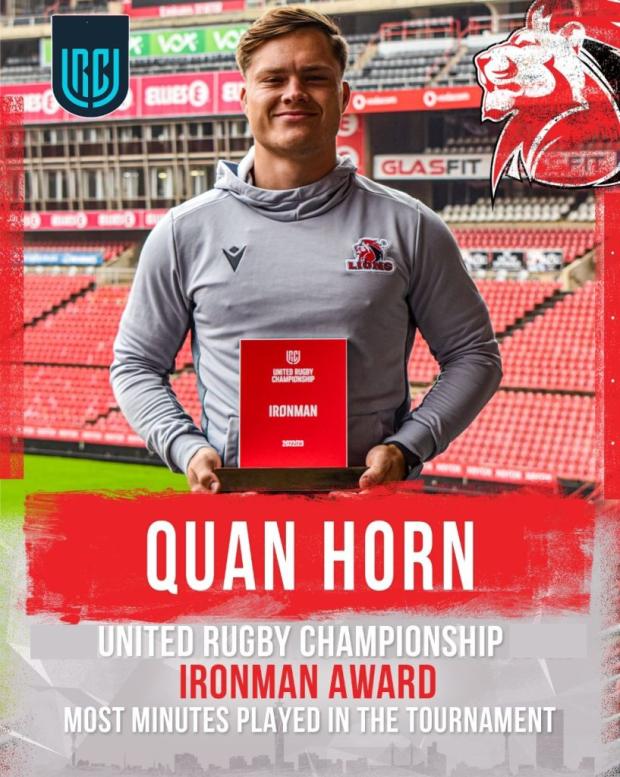 Quan Horn Lions award