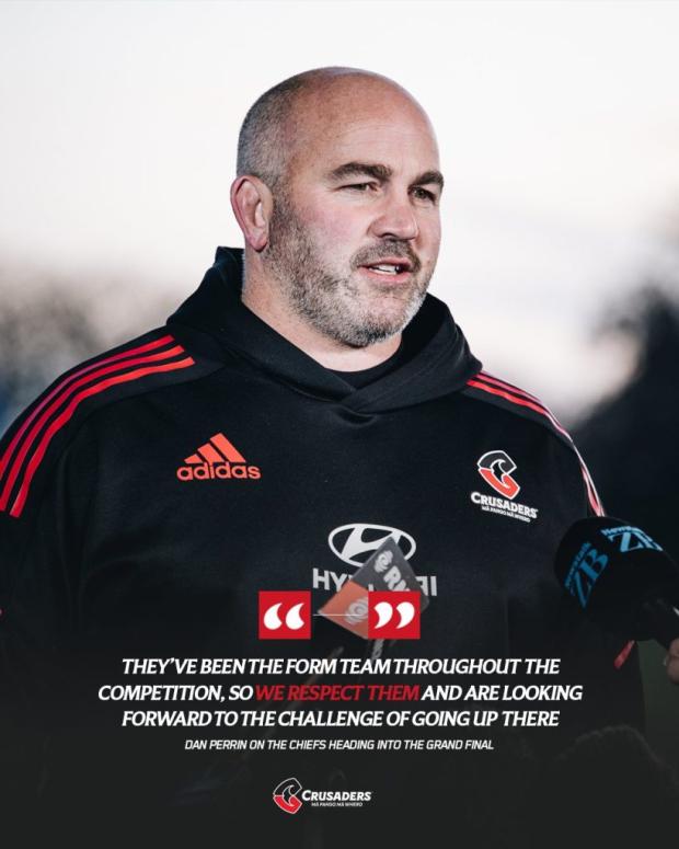 Crusaders quotes on Final