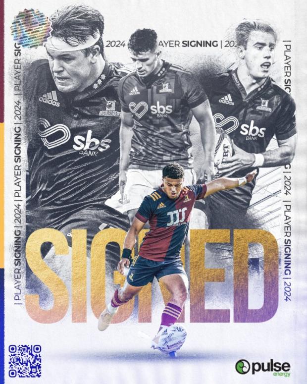 Highlanders 2024 signings