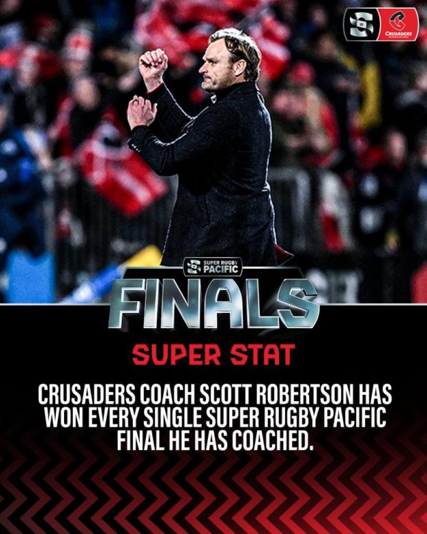 Scott Robertson Super Rugby Final