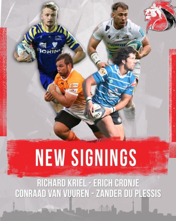 Sithole leads the exit list from the Lions