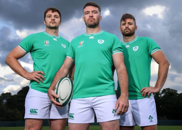 Ireland home jerseys