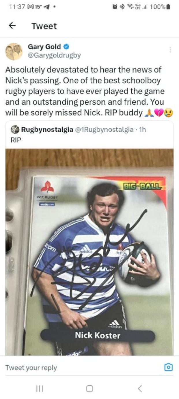 'Eben is very emotional': Tragic news for Bok captain ahead of NZ Test